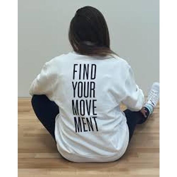 ATHLETA NWT Power Of She Forever Fleece 1/4 Zip Up White Sweatshirt Hoodie Small - Picture 5 of 12